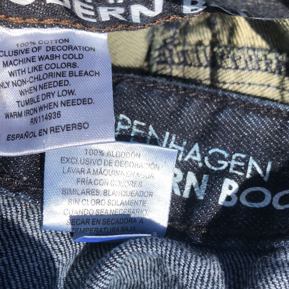 I.N.C International Concepts Copenhagen Modern Boot Cotton Jeans 2 PAIR Bundle - Picture 16 of 16